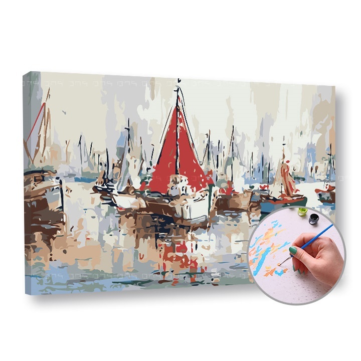 Levně Sada Paint by Numbers - LODE
