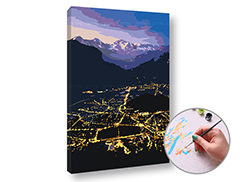 E-shop Maľovanie podľa čísel NOČNÉ MESTO