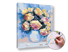 E-shop Maľovanie podľa čísel ROSES IN THE PASSION