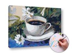 E-shop Maľovanie podľa čísel RANNÁ KÁVA – nízka náročnosť