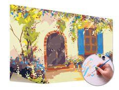 E-shop Maľovanie podľa čísel DEŇ VO FLORENCII – stredná náročnosť 60x40