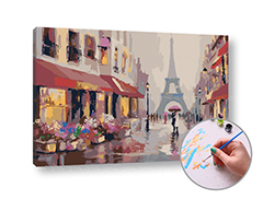 E-shop Maľovanie podľa čísel DARČEK V PARÍŽI