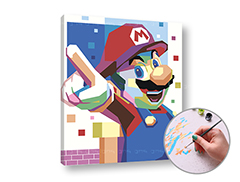 E-shop Maľovanie podľa čísel SUPER MARIO