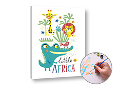 E-shop Maľovanie podľa čísel LITTLE AFRICA