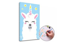 E-shop Maľovanie podľa čísel LAMA SINGLE CUT