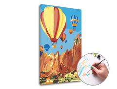 E-shop Maľovanie podľa čísel Lietajúci balón