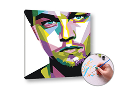 Levně Malba podle čísel LEONARDO DICAPRIO