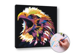 E-shop Maľovanie podľa čísel JASTRAB VEĽKÝ – nízka náročnosť
