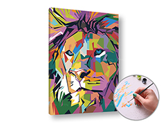 E-shop Maľovanie podľa čísel COLOUR LION