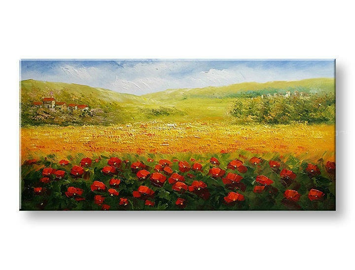 E-shop Maľovaný obraz na stenu na stenu KRAJINA BI145E1
