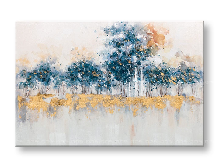 Levně Malovaný nástěnný obraz ABSTRAKT 1 díl YOBCWF1057WE1 - 90x60 cm