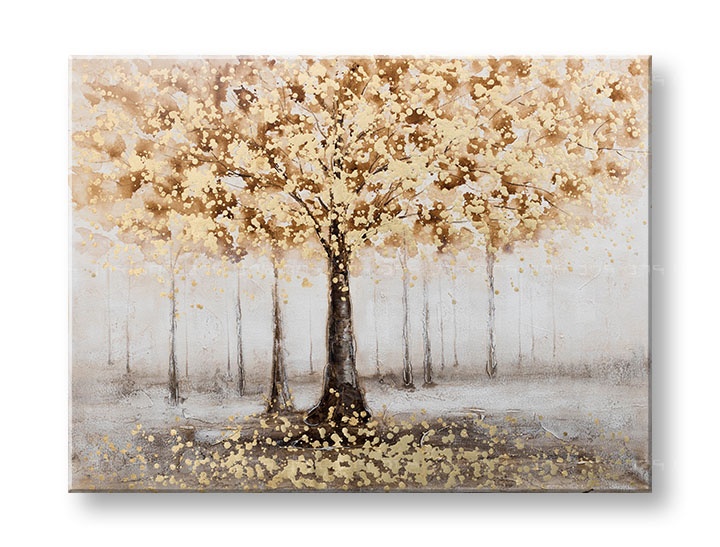 E-shop Maľovaný obraz na stenu STROM 120x90 cm