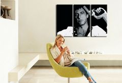 E-shop Ručne maľovaný POP Art obraz AL PACINO 150x100 cm