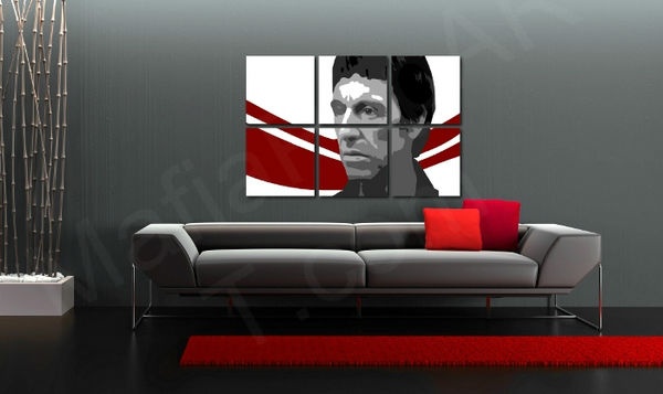 Levně Ručně malovaný obraz POP Art AL PACINO 6dílný al6