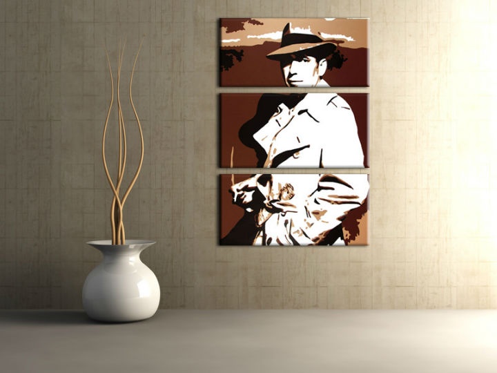 E-shop Ručne maľovaný POP Art obraz BOGARD