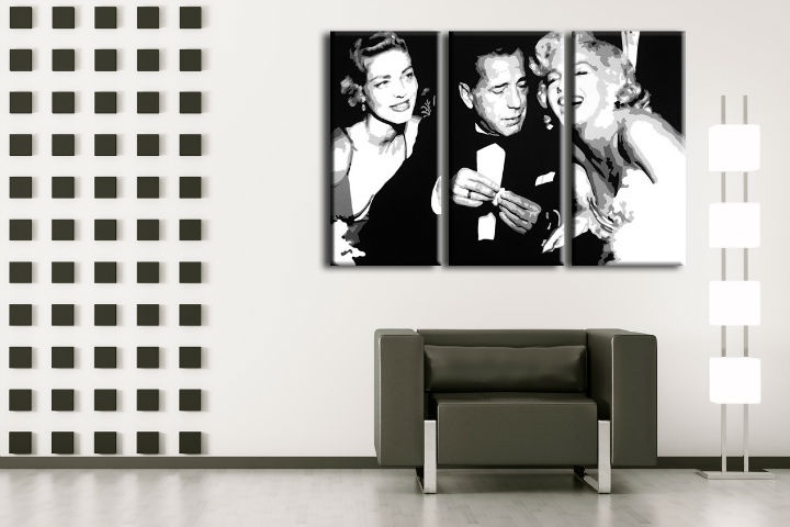 E-shop Ručne maľovaný POP Art obraz AL Bogard