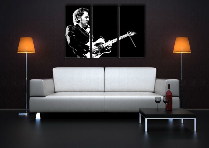 E-shop Ručne maľovaný POP Art obraz Bruce Springsteen