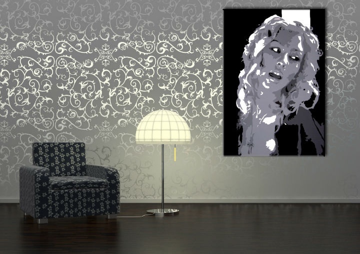 E-shop Ručne maľovaný POP Christina Aguilera