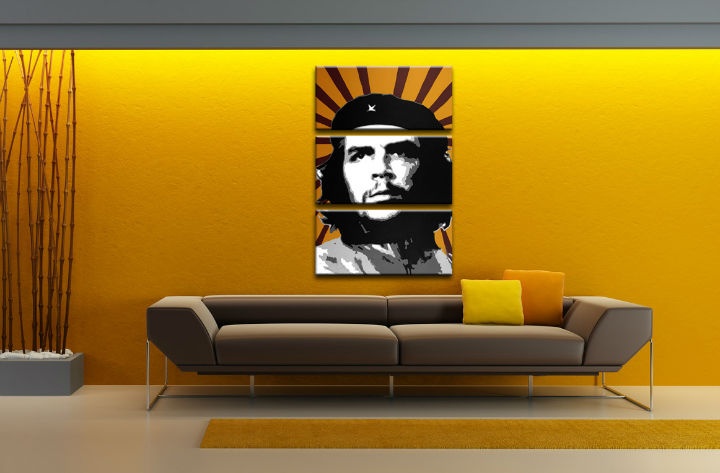 E-shop Ručne maľovaný POP Art obraz Che Guevara