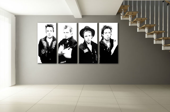 E-shop Ručne maľovaný POP Art obraz Clash