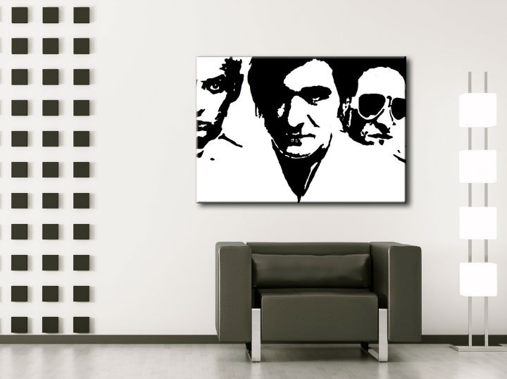 E-shop Ručne maľovaný POP Art obraz Die Ärzte da