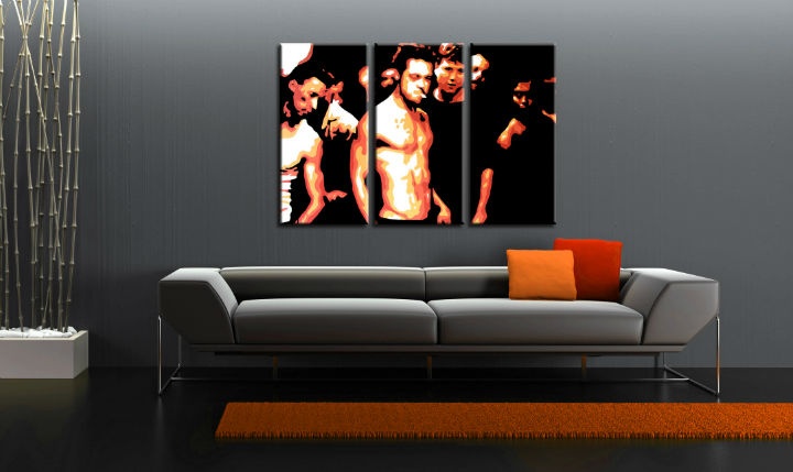 E-shop Ručne maľovaný POP Art obraz Fight Club