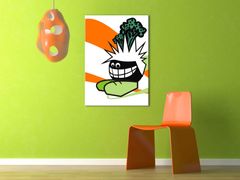 E-shop Ručne maľovaný POP Art obraz Funny 50x70 cm