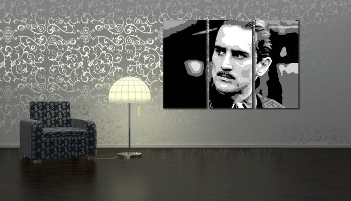 E-shop Ručne maľovaný POP Art obraz Godfather Rober De Niro