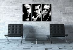 E-shop Ručne maľovaný POP Art obraz GODFATHER 120x80 cm