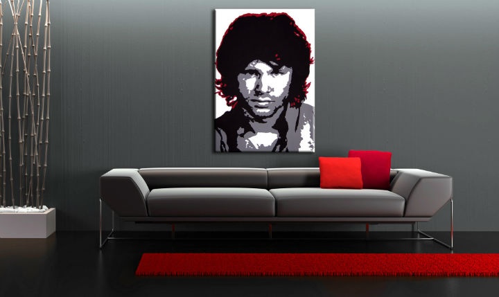 E-shop Ručne maľovaný POP Jim Morrison