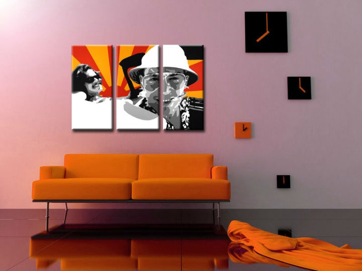 E-shop Ručne maľovaný POP Art obraz Fear and Loathing in Las Vegas