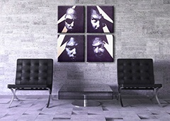 E-shop Ručne maľovaný POP Art obraz METALLICA