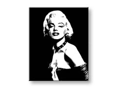 E-shop Ručne maľovaný POP Art obraz Marilyn Monroe 60x80 cm