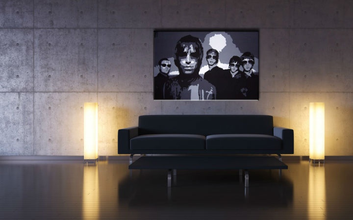 Levně Ručně malovaný obraz POP Art Oasis 1 kus oa