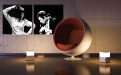 E-shop Ručne maľovaný POP Art obraz Pulp Fiction 140x70 cm