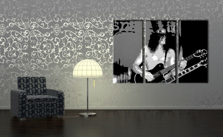 E-shop Ručne maľovaný POP Art obraz Slash