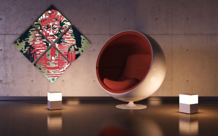 E-shop Ručne maľovaný POP Art obraz Tutan Chamon