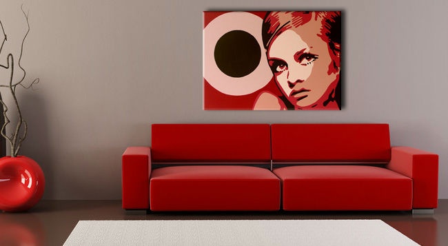 E-shop Ručne maľovaný POP Art obraz Twigy