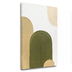 E-shop Maľovaný obraz so štruktúrou - Slnečný deň v horách 40x60 cm